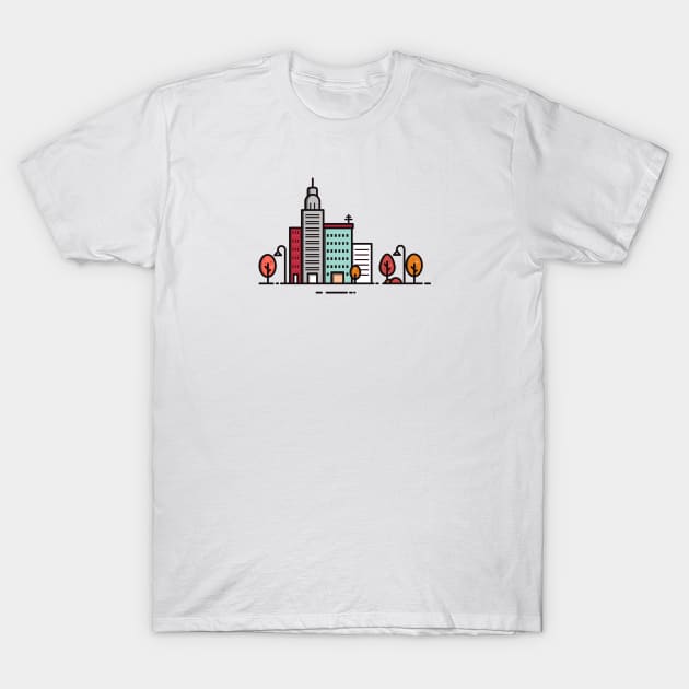 City T-Shirt by ezwearbox